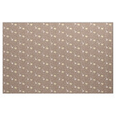 Ice Cream Cone Pattern on Brown Stof (Fat Quarter)