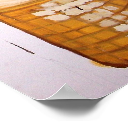 "Ice Cream Cone" Poster (Hoek)