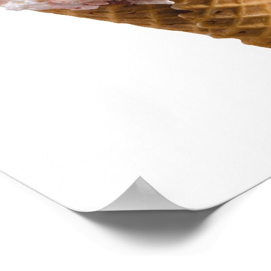 Ice Cream Cone Poster (Hoek)