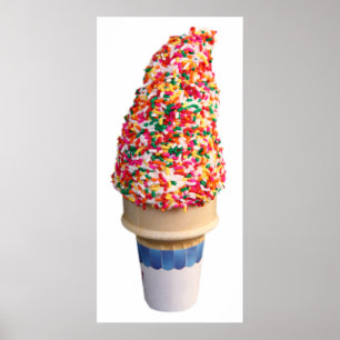 Ice Cream Cone Poster
