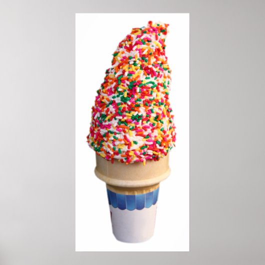 Ice Cream Cone Poster (Voorkant)