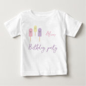Ice Cream Cone Scoop Confetti Roze Kinderen van af (Voorkant)