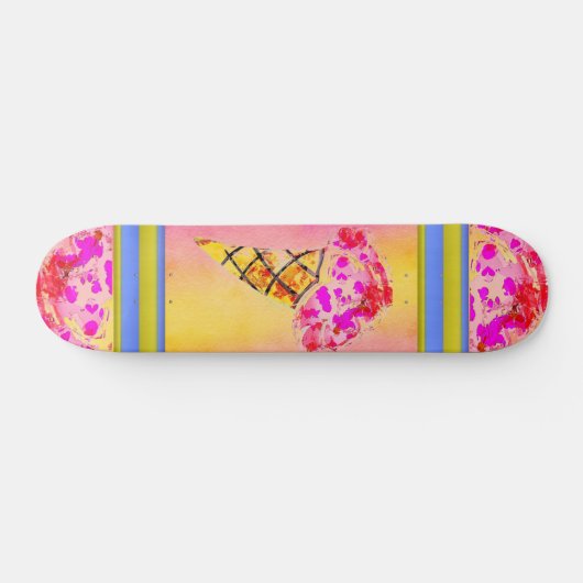 Ice Cream Cone Skateboard (Horizontaal)