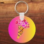 Ice Cream Cone Sleutelhanger (Voorkant)