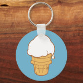 Ice Cream Cone Sleutelhanger (Voorkant)