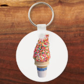 Ice Cream Cone-Sleutelhanger Sleutelhanger (Voorkant)