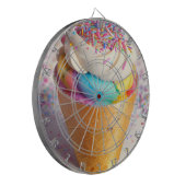 Ice Cream Cone Sprinkles Dartbord (Voorkant Links)