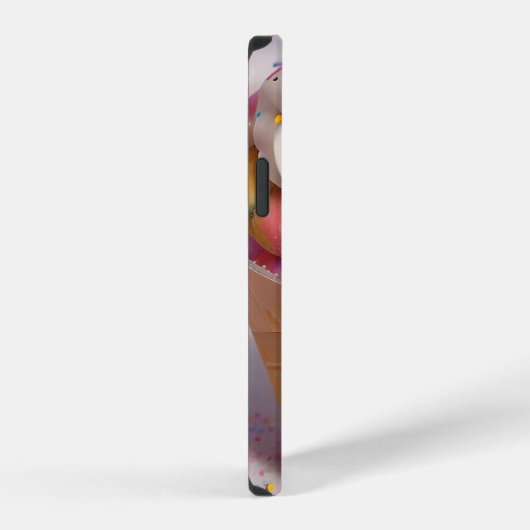 Ice Cream Cone Sprinkles iPhone Hoesje (Rechterkant)