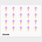 Ice Cream Cone Sticker (Vel)