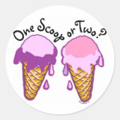 Ice Cream Cone Stickers (Voorkant)