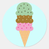 Ice Cream Cone Stickers (Voorkant)