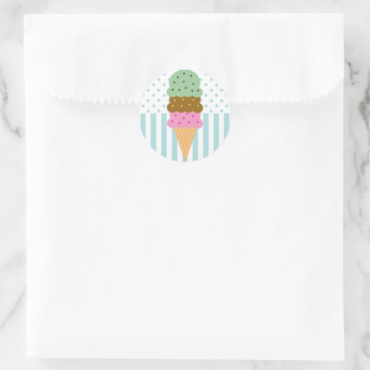 Ice Cream Cone Stickers (Tas)