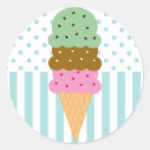 Ice Cream Cone Stickers (Voorkant)