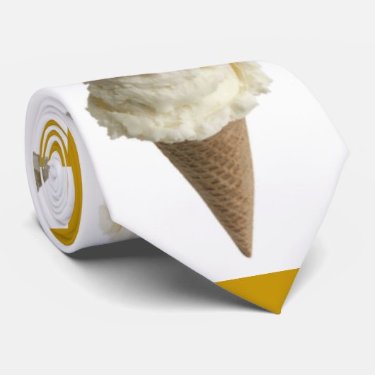 Ice Cream Cone Stropdas (Opgerold)