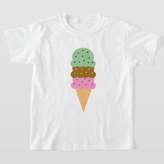 Ice Cream Cone T-Shirt (Laagn)