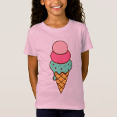 Ice Cream Cone T-Shirt (Voorkant)