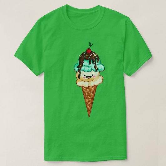 Ice Cream Cone T-shirt (Design voorkant)