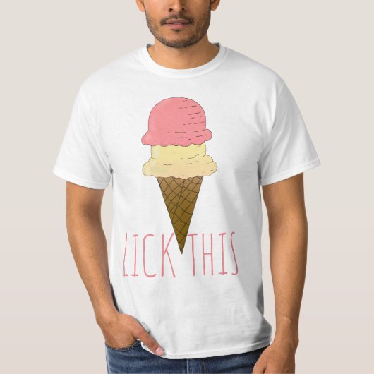 Ice Cream Cone T-shirt (Voorkant)