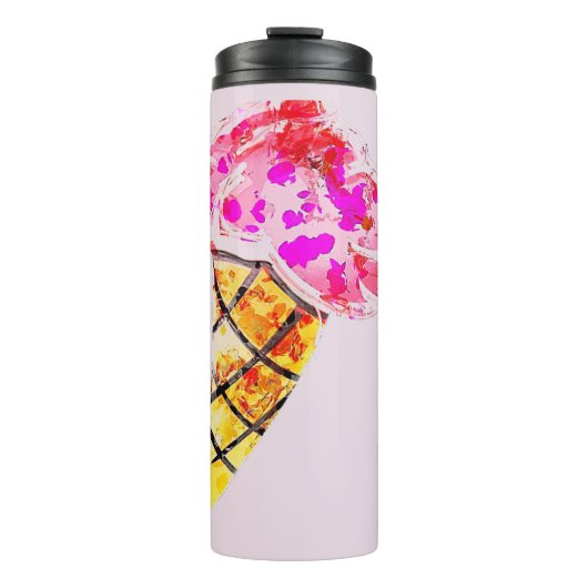 Ice Cream Cone Thermosbeker (Voorkant)