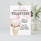 Ice Cream Cone Valentijn (Staand voorkant)