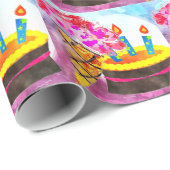Ice Cream Cone Wrapping Paper Cadeaupapier (Rol Hoek)