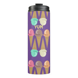 Ice Cream Cone Zone Frozen Sweet Treat Joy Thermosbeker