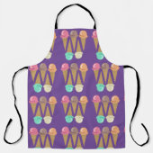 Ice Cream Cone Zone Leuke zoete traktaties Schort (Voorkant)