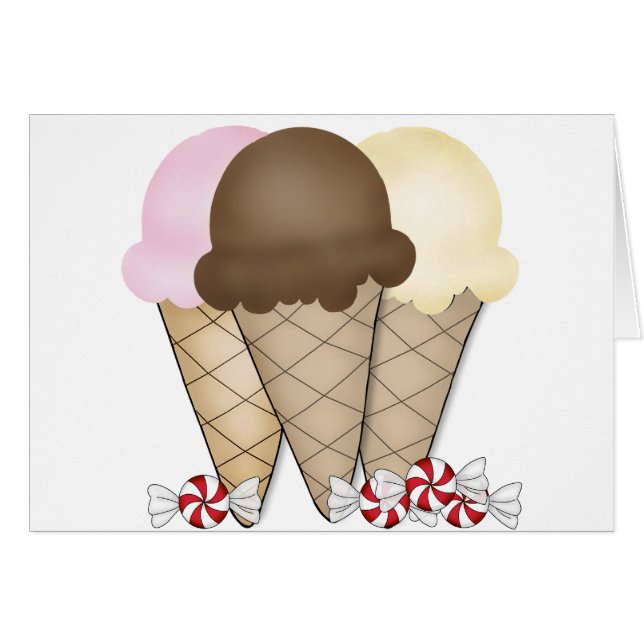 Ice Cream Cones (Voorkant Horizontaal)