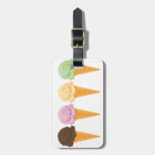 Ice Cream Cones Bagagelabel (Voorkant verticaal)