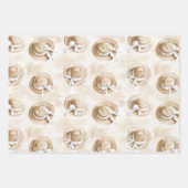 Ice Cream Cones Beach Birthday Inpakpapier Vel (Voorkant 2)