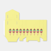 Ice Cream Cones Bedankdoosjes (Uitgevouwen)