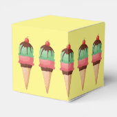 Ice Cream Cones Bedankdoosjes (Achterkant)