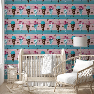 Ice Cream Cones Behang