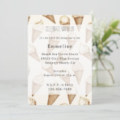 Ice Cream Cones Birthday Kaart (Staand voorkant)