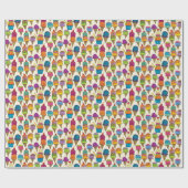 Ice Cream Cones Cadeaupapier (Vlak)