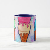 Ice Cream Cones Coffee-Mok Mok (Midden)