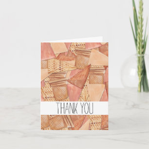 Ice Cream Cones Dank u Bedankkaart