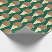 Ice Cream Cones Design Cadeaupapier (Hoek)