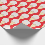 Ice Cream Cones Design Cadeaupapier (Hoek)