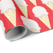 Ice Cream Cones Design Cadeaupapier (Rol Hoek)