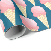 Ice Cream Cones Design Cadeaupapier (Rol Hoek)