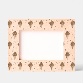 Ice Cream Cones Design Gegraveerde Lijstjes