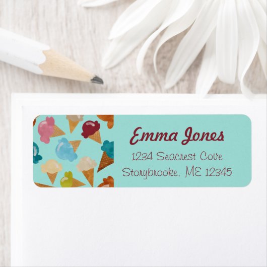 Ice Cream Cones for Days Etiket (Insitu)