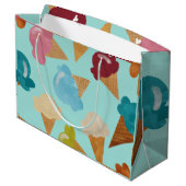 Ice Cream Cones for Days Groot Cadeauzakje (Achterkant Gekanteld)