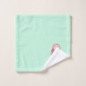 Ice Cream Cones Handdoek Set Gift (Wasdoekje)