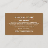 Ice Cream Cones, Ice Cream Parlor Visitekaartje (Achterkant)