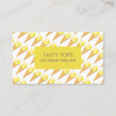 Ice Cream Cones, Ice Cream Parlor Visitekaartje (Voorkant)
