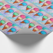 Ice Cream Cones inpakpapier (Hoek)