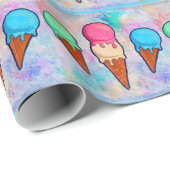 Ice Cream Cones inpakpapier (Rol Hoek)