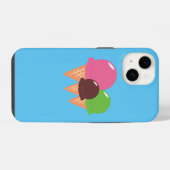 Ice Cream Cones iPhone Case Hoesje (Achterkant horizontaal)